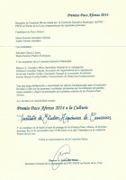 El IEHC galardonado con el Premio Paco Afonso 2014 a la Cultura