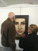 Exposición del artista Crisanto Mederos