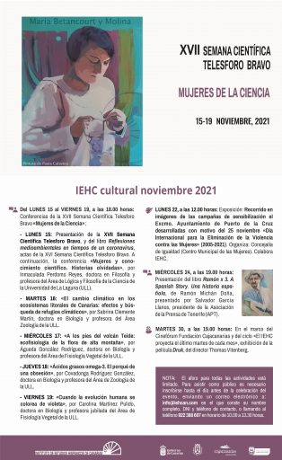 IEHC cultural noviembre 2021