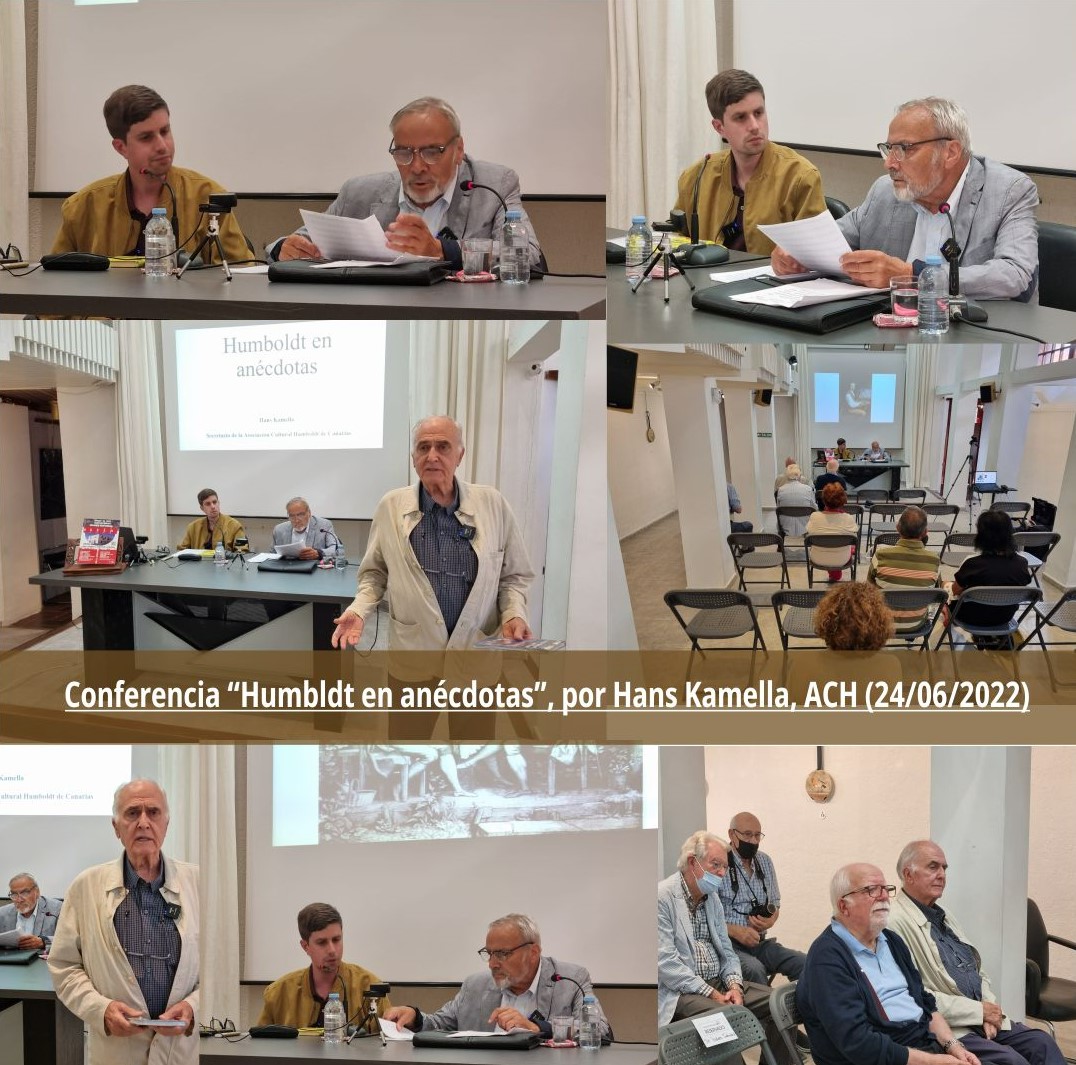 Conferencia «Humboldt en anécdotas»