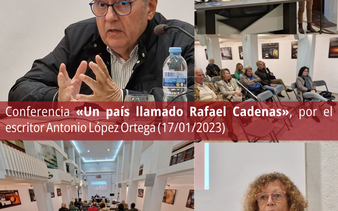 Conferencia «Un país llamado Rafael Cadenas», por el escritor Antonio López Ortega (17/01/2023)