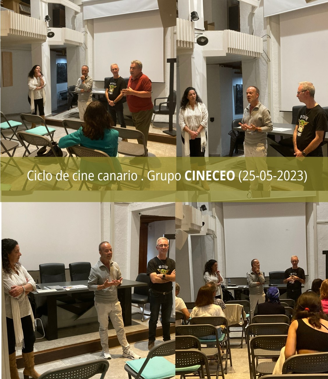 Ciclo Ciclo de cine canario, sesión dedicada al grupo Cineceo, de La Orotava (25/05/2023)