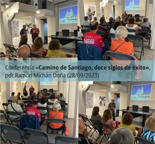Conferencia «Camino de Santiago, doce siglos de éxito», por Ramón Michán Doña (28/09/2023)