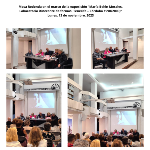 Mesa redonda en el marco de la exposición «María Belén Morales: laboratorio itinerante de formas», sobre la problemática del legado de los artistas desde una doble perspectiva: la memoria audiovisual (recuperación de testimonios audiovisuales a través de telecinado, digitalización de fotografías y archivo de documentación de medios de comunicación, redes sociales, filmotecas, Internet Archive…), así como desde la preocupación por el destino de las colecciones de los creadores (obras, documentación de archivos, publicaciones…).