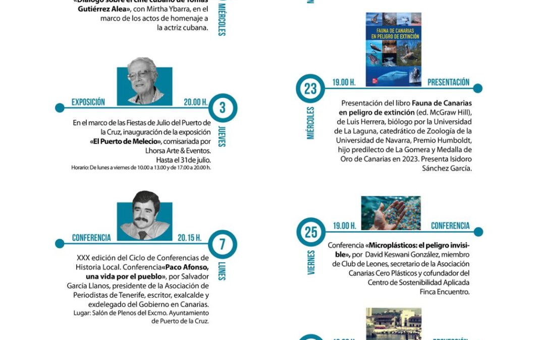 IEHC cultural julio 2025