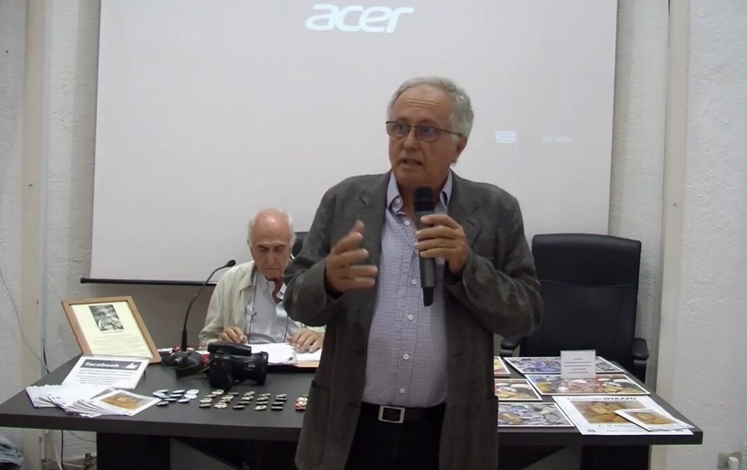 Primera parte de la inauguración de la exposición «El arte que se comparte II. La dualidad del arte», de Otazzo (08/09/2025)