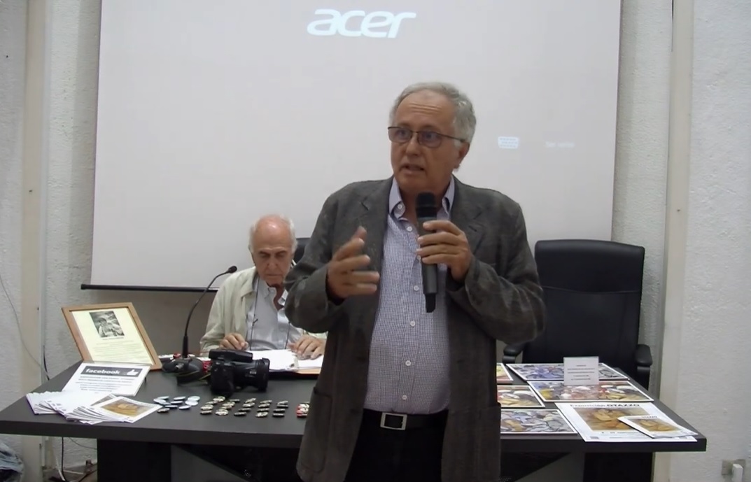 Primera parte de la inauguración de la exposición «El arte que se comparte II. La dualidad del arte», de Otazzo (08/09/2025)