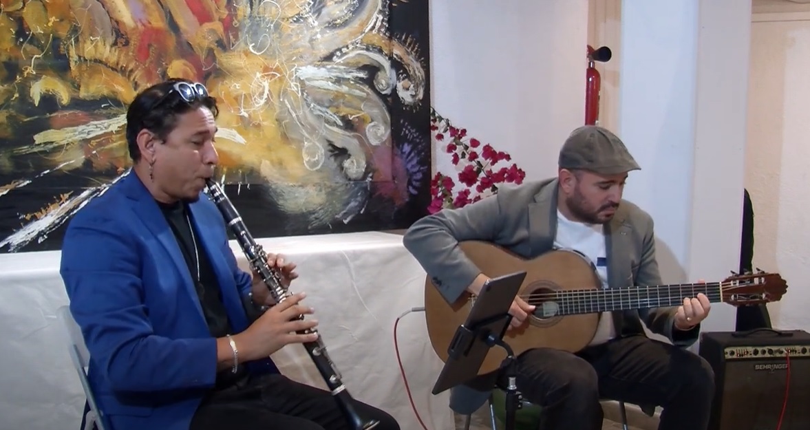 Segunda parte de la inauguración de la exposición «El arte que se comparte II. La dualidad del arte», de Otazzo (08/09/2025)