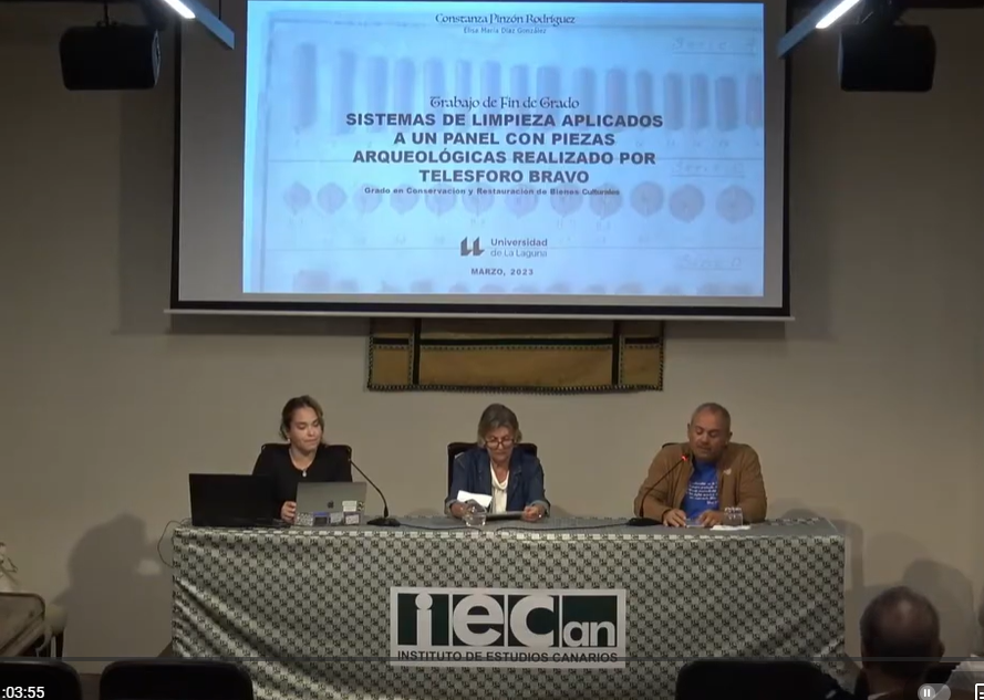 1ª Sesión – X Jornadas Protagonistas de la Ciencia y la Tecnología canarias – Constanza Pinzón Rodríguez