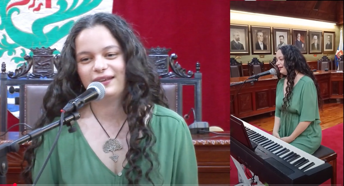 Actuación musical Apertura Curso 2025/2026 del IEHC, con Ayatimas Pérez Brito (10/10/2025).