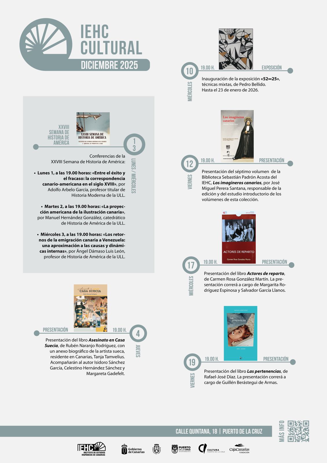 IEHC cultural diciembre 2025