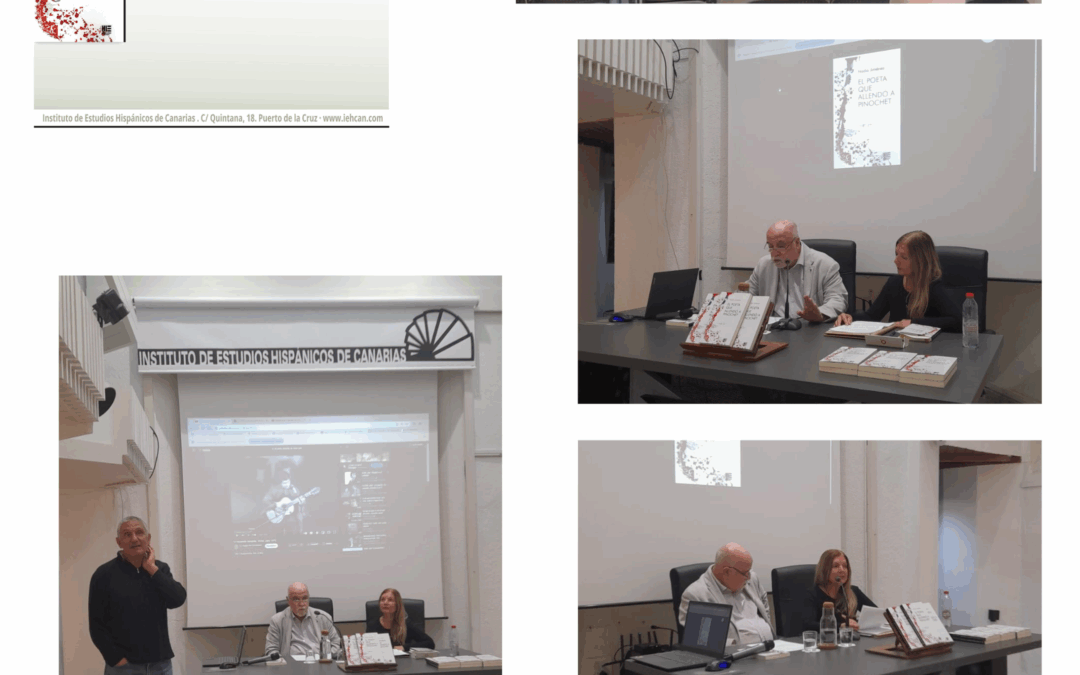 Presentación del libro «El Poeta que Allendó a Pinochet» (30/01/2025)