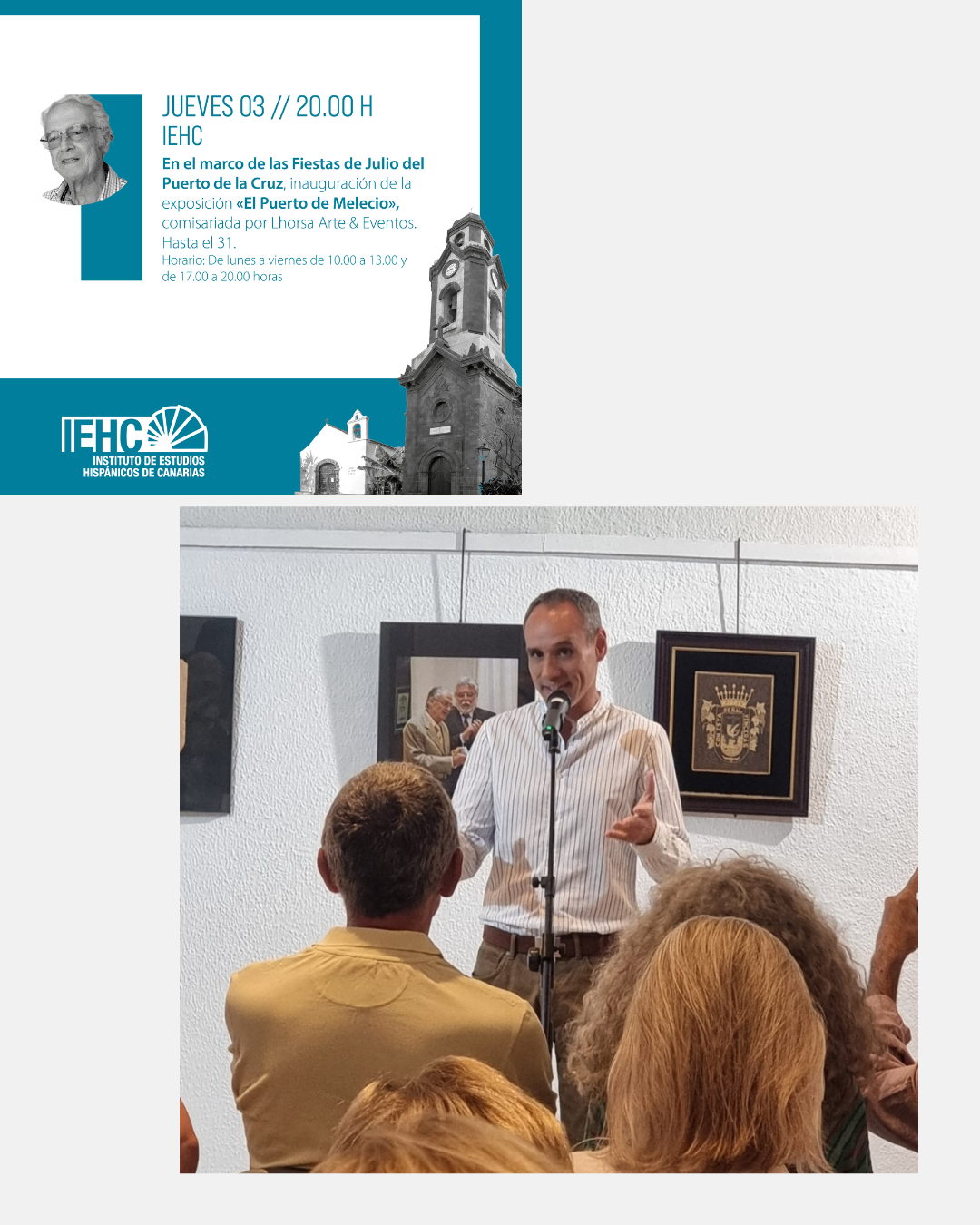 Exposición «El Puerto de Melecio» (3-31 de julio, 2025)