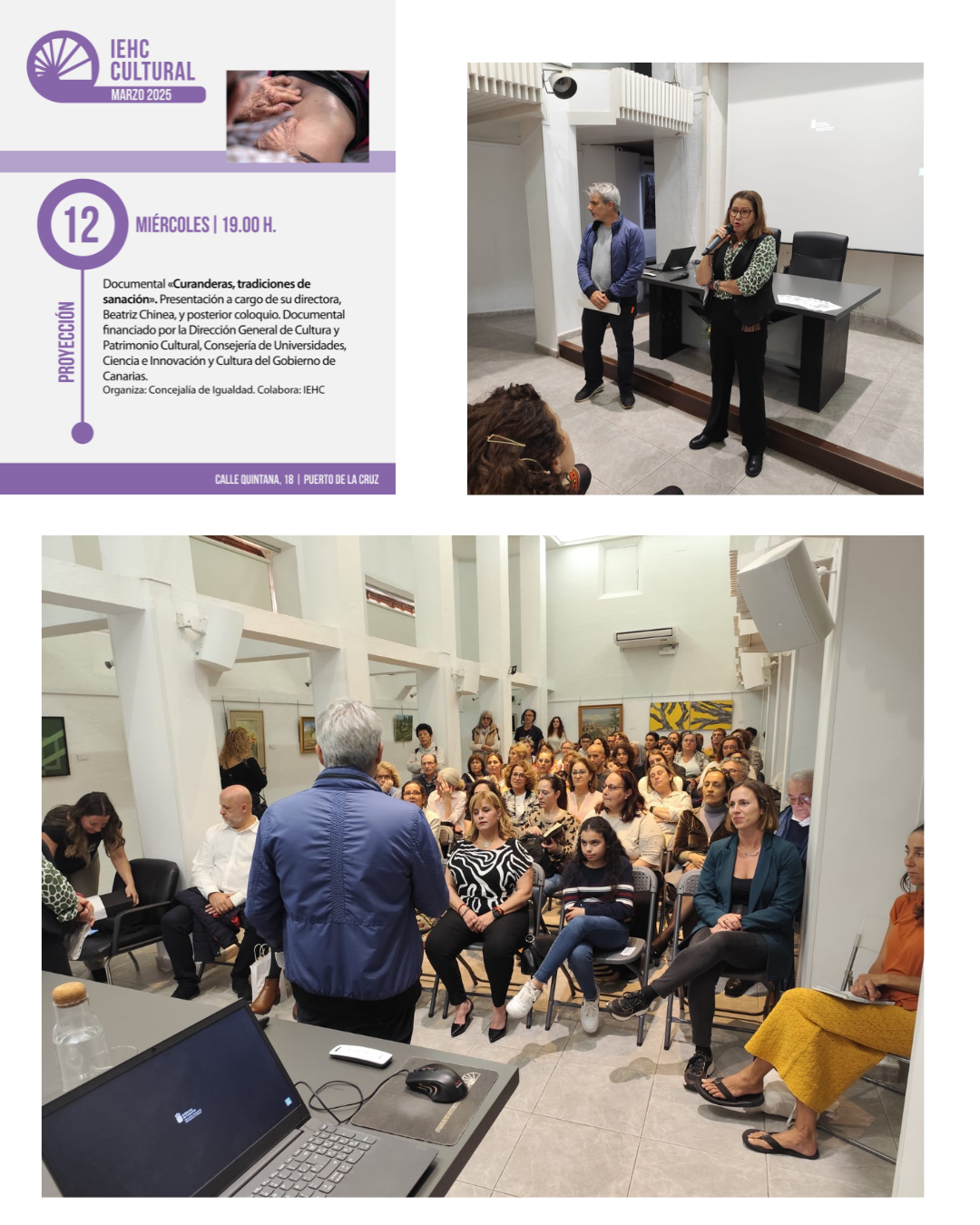 «Curanderas, tradiciones de sanación» (12 de marzo, 2025).