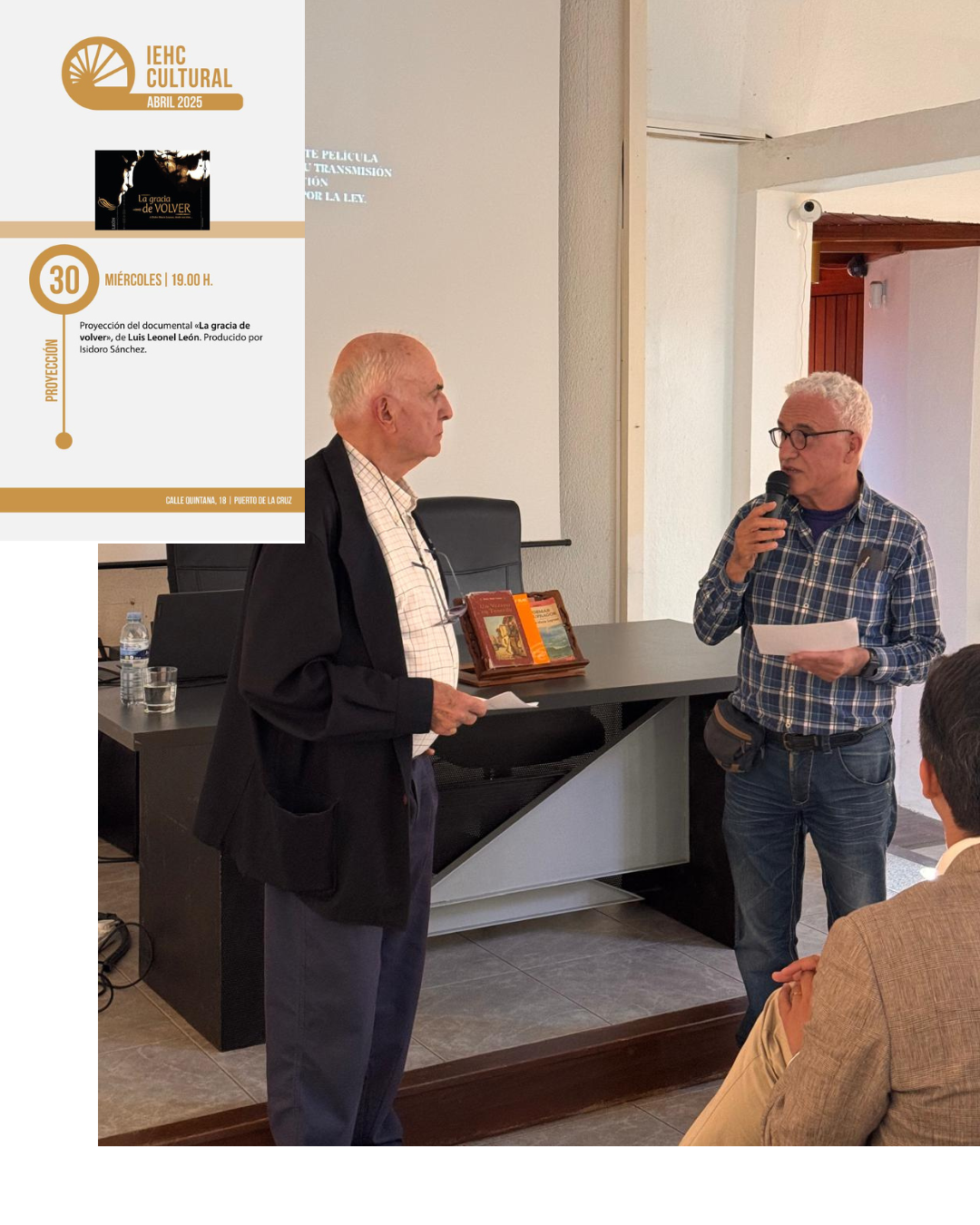 «La Gracia de volver», documental de Luis Leonel, producido por Isidoro Sánchez García (30 de abril, 2025)