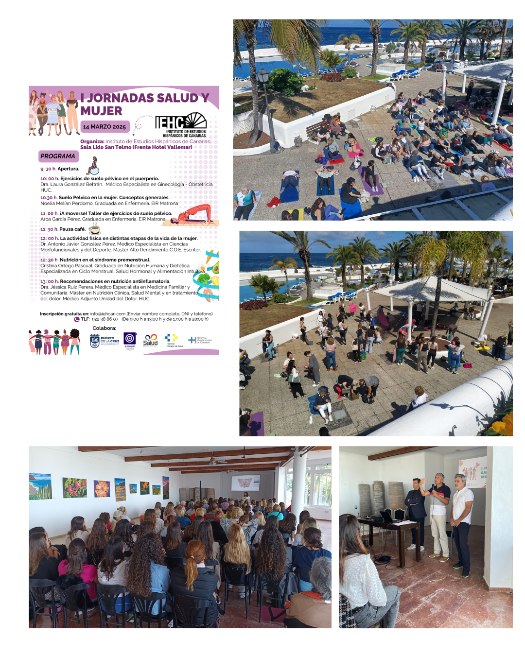 Iª Jornada Salud y Mujer del IEHC (Programa formativo-didáctico centrado en la salud femenina)