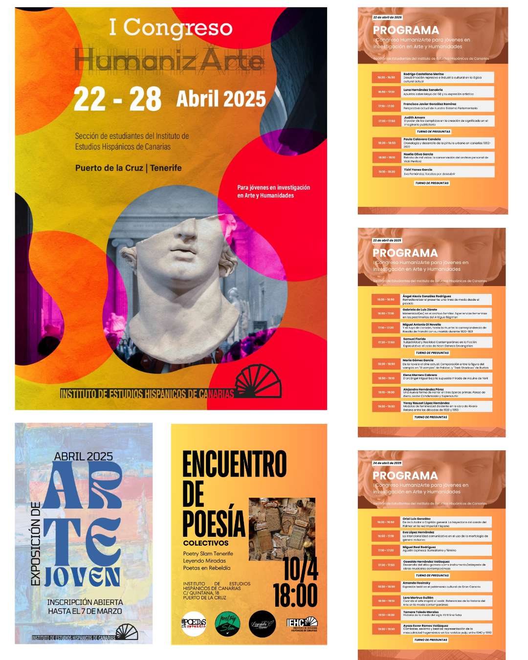 Abril. Mes de la Sección de Estudiantes del IEHC.