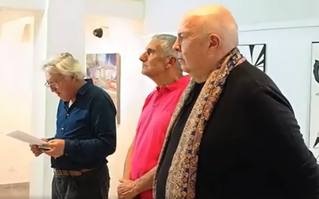 Inauguración de la exposición «52∞25», técnicas mixtas, de Pedro Bellido (10/12/2026)