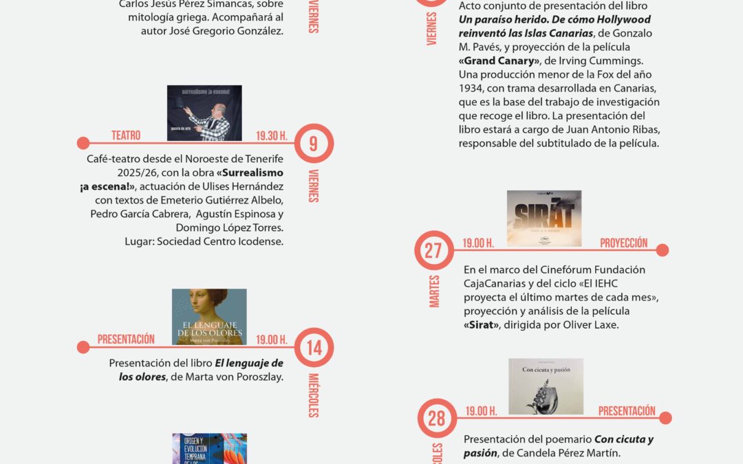 IEHC cultural enero 2026