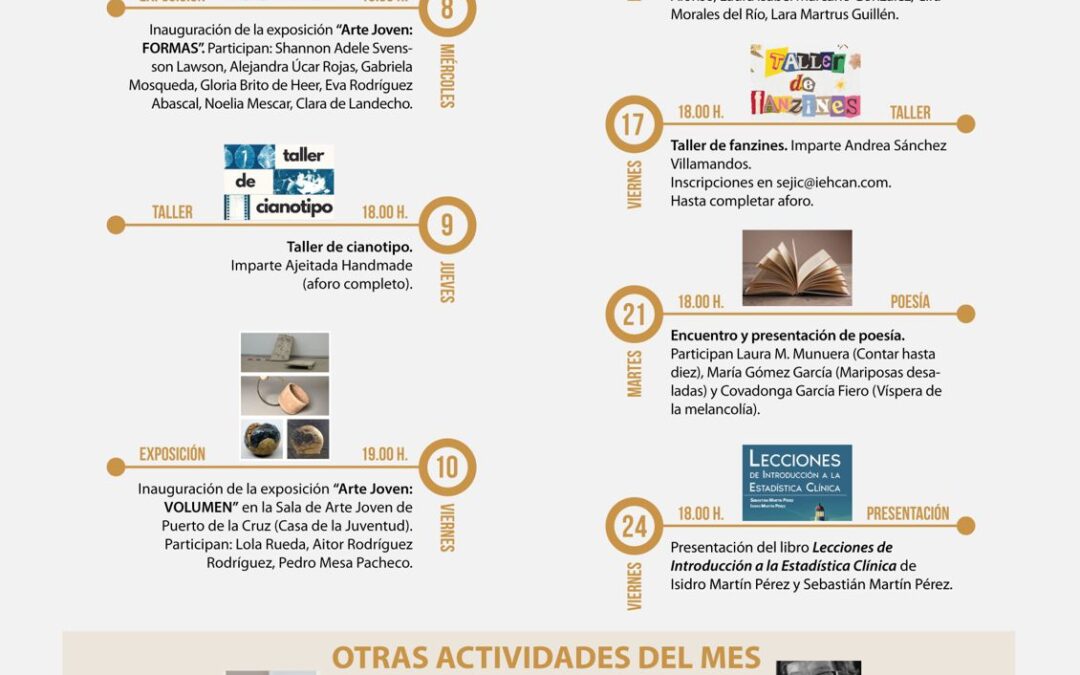 IEHC cultural abril 2026