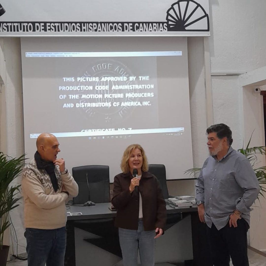 Acto conjunto de presentación del libro «Un paraíso herido. De cómo Hollywood reinventó las islas Canarias», de Gonzalo M. Pavés y proyección de la película «Grand Canary», de Irving Cummings (23/01/2026)